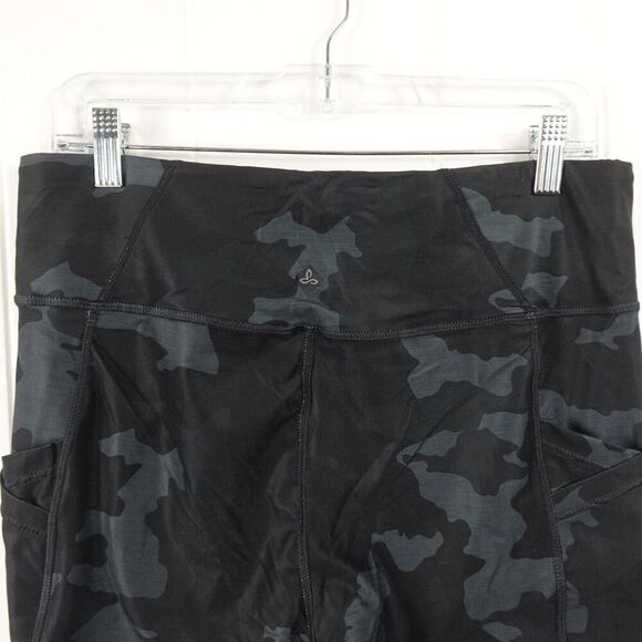 Prana Womens Electa Legging II Black Camo X-Large - Picture 9 of 11